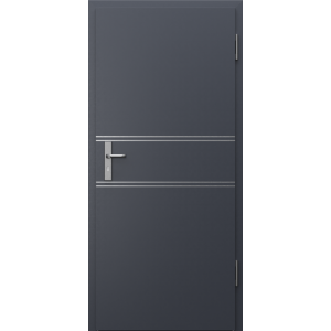 INNOVO 42 dB Intarsje 9 Antracit HPL/CPL 